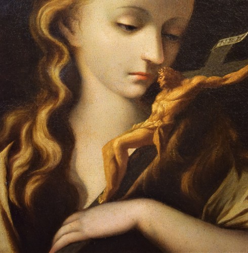 Louis XIV - Penitent Mary Magdalene Emilian Master of the 17th century